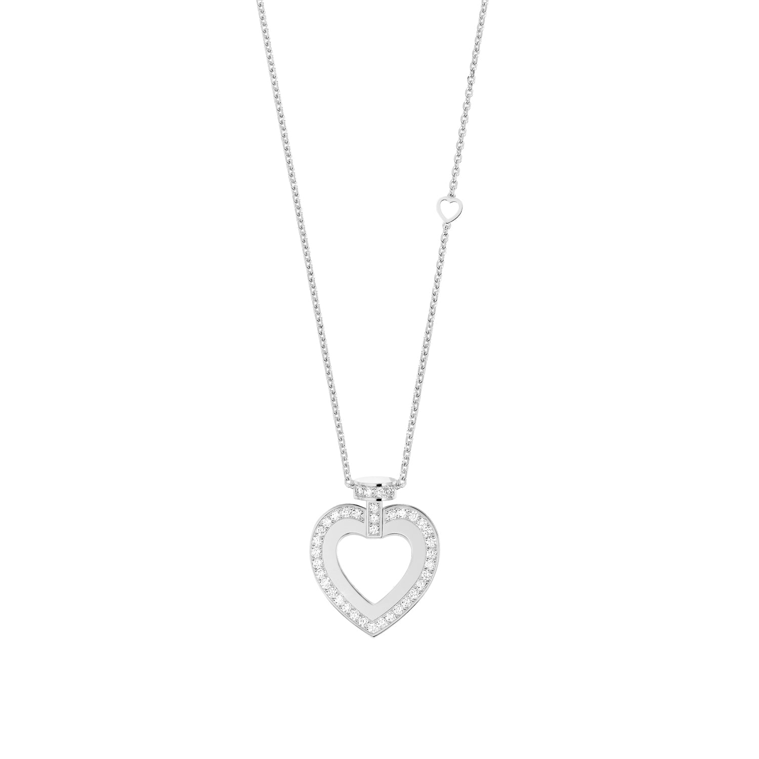 Pretty Woman Long Necklace WG With Dia