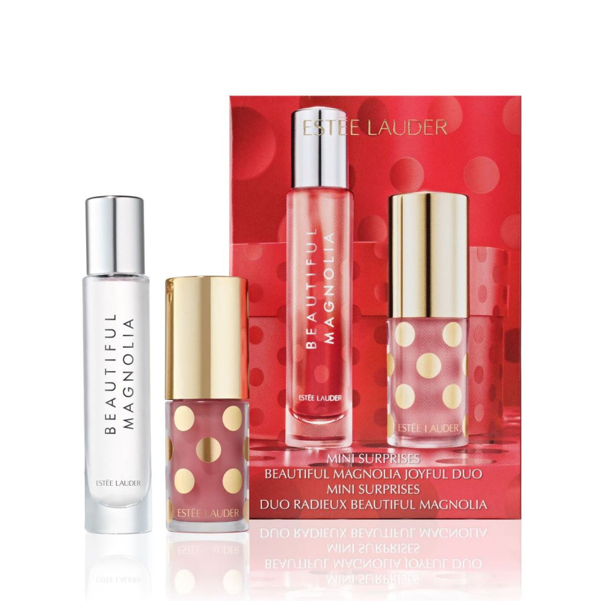 Beautiful Magnolia Travel Spray & Lip Oil Duo