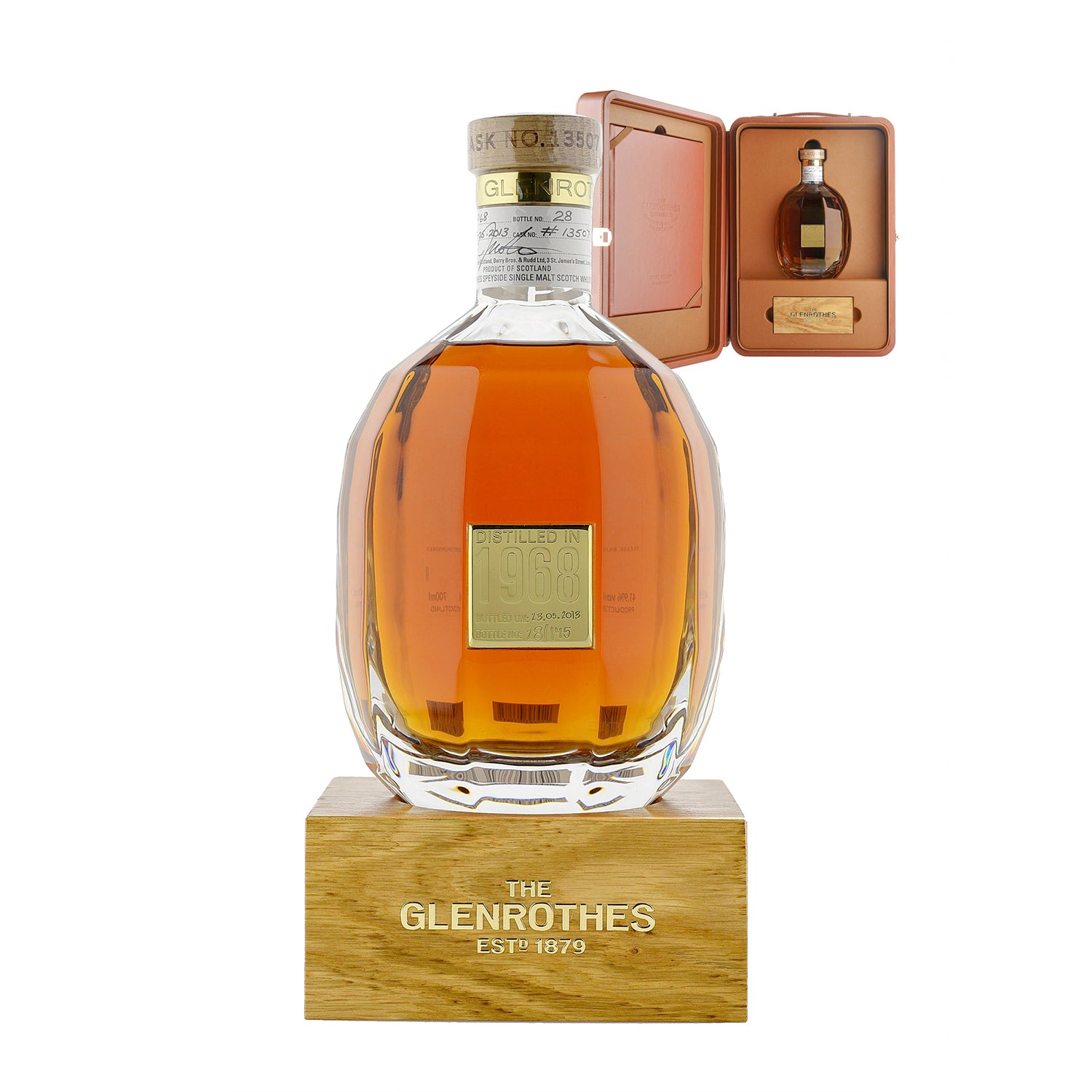 Glenrothes 1968 45 Year Old Cask 13507 (Bottled 2013) Single Malt Whisky w/box 700ml