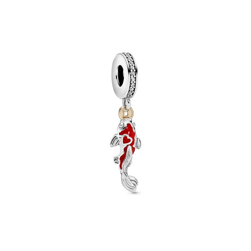 Good Fortune Carp Fish Dangle Charm