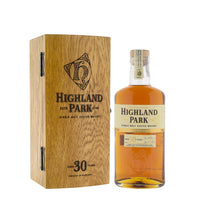 Highland Park 30 Year Old Single Malt Whisky 700ml w/wooden box