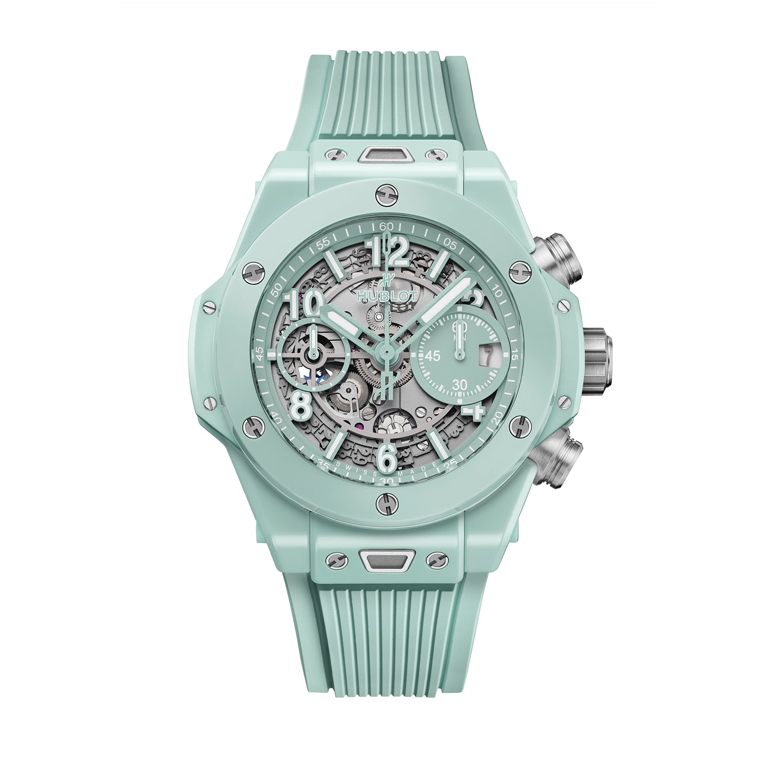 Big Bang Unico Mint Green Ceramic 42mm