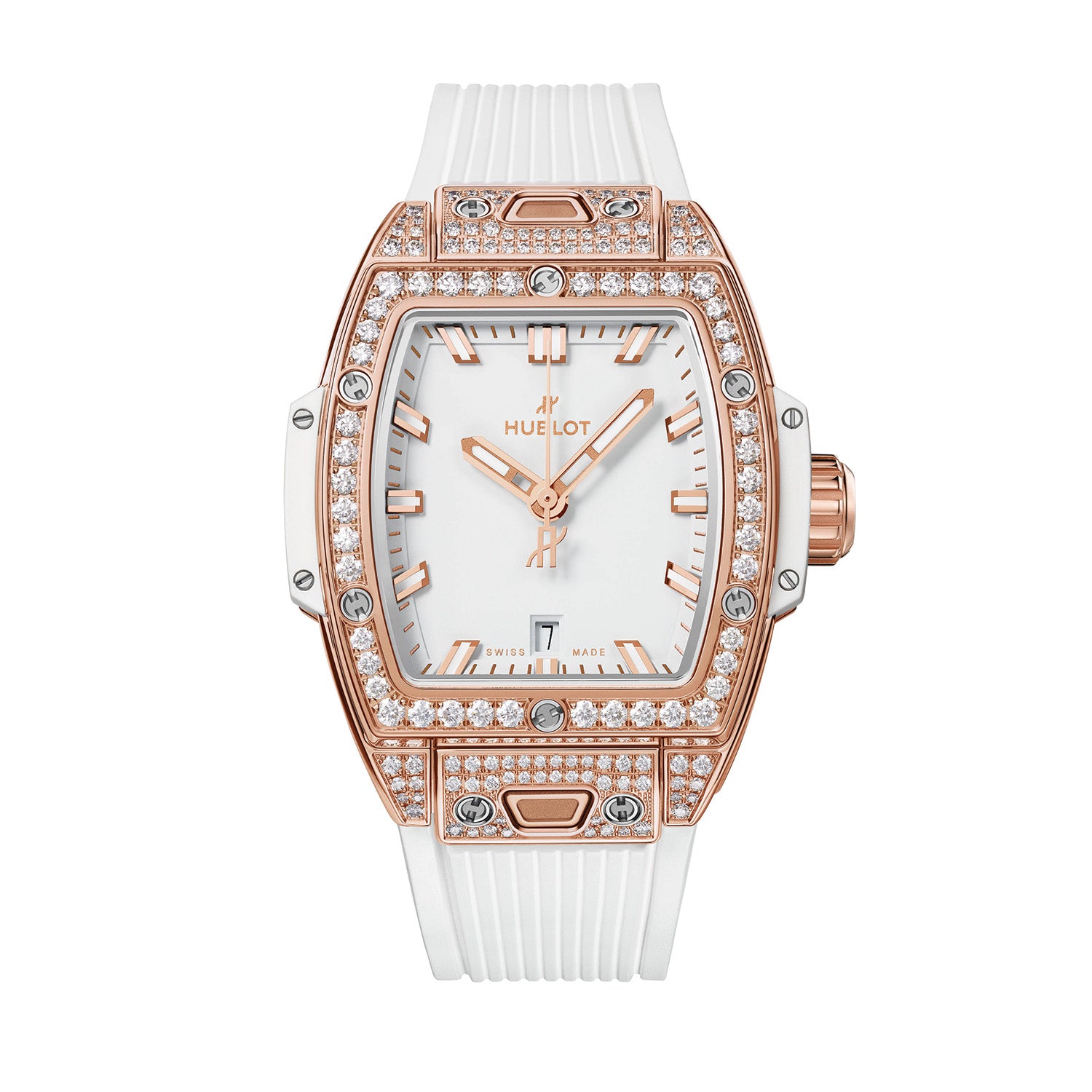Spirit Of Big Bang King Gold White Pave 32mm