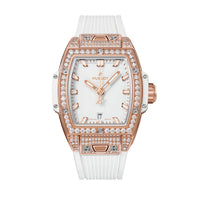 Spirit Of Big Bang King Gold White Pave 32mm