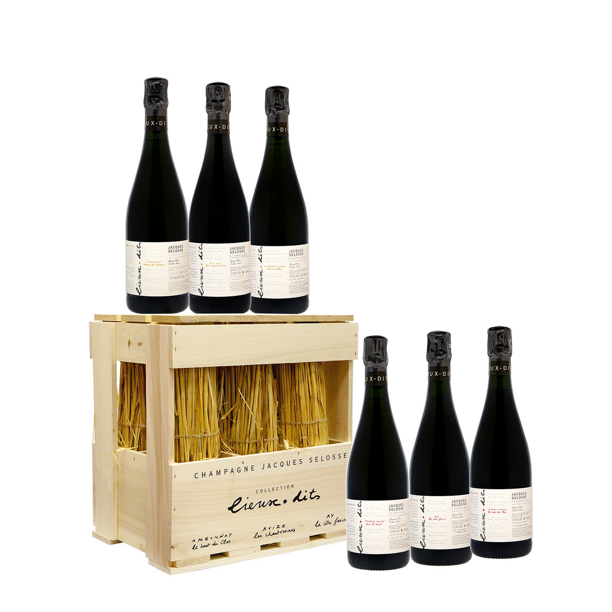Jacques Selosse Lieux Dits Collection Case NV