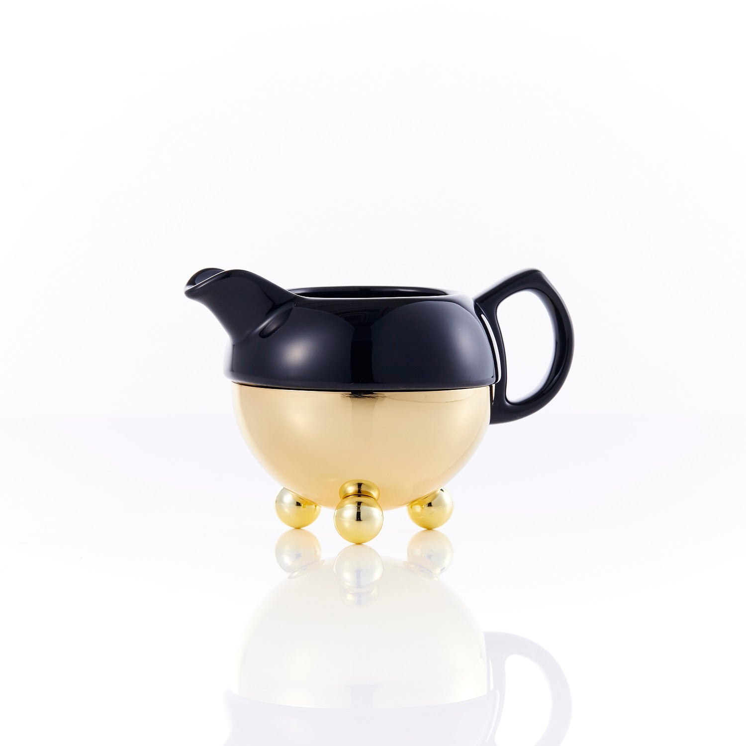 Jazz Design Creamer in Black