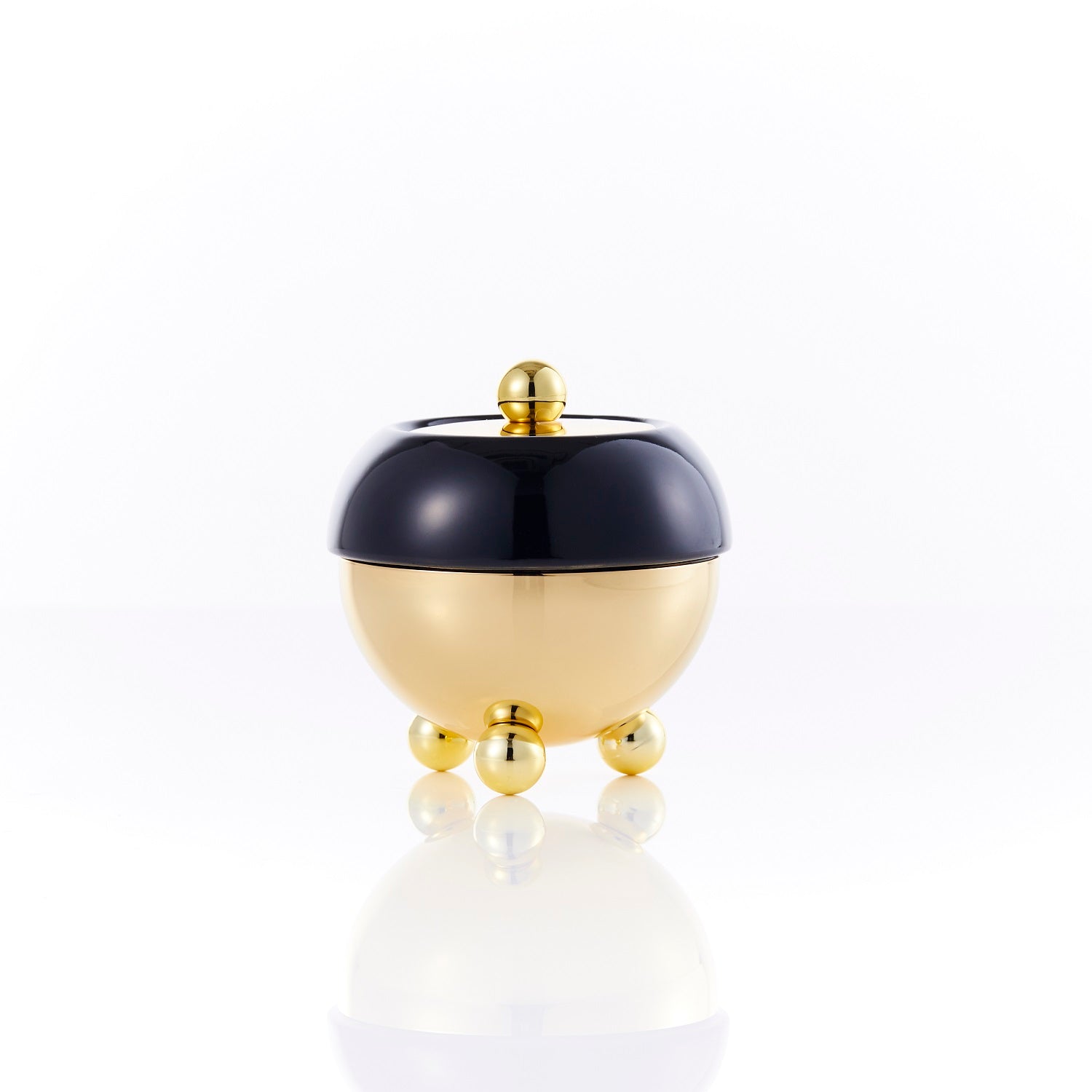 Jazz Gold Suagr Bowl in Black
