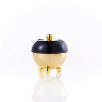 Jazz Gold Suagr Bowl in Black