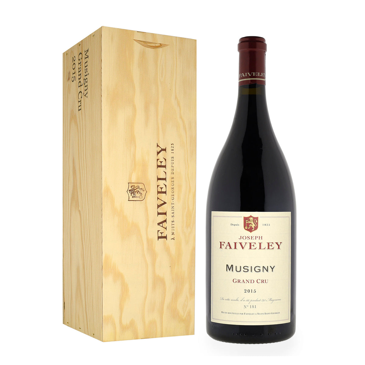 Joseph Faiveley Musigny Grand Cru 2015 w/box 1500ml