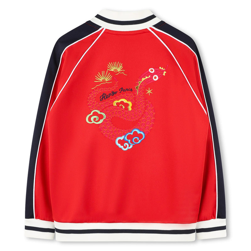 KENZO SNAKE EMBROIDERY JACKET