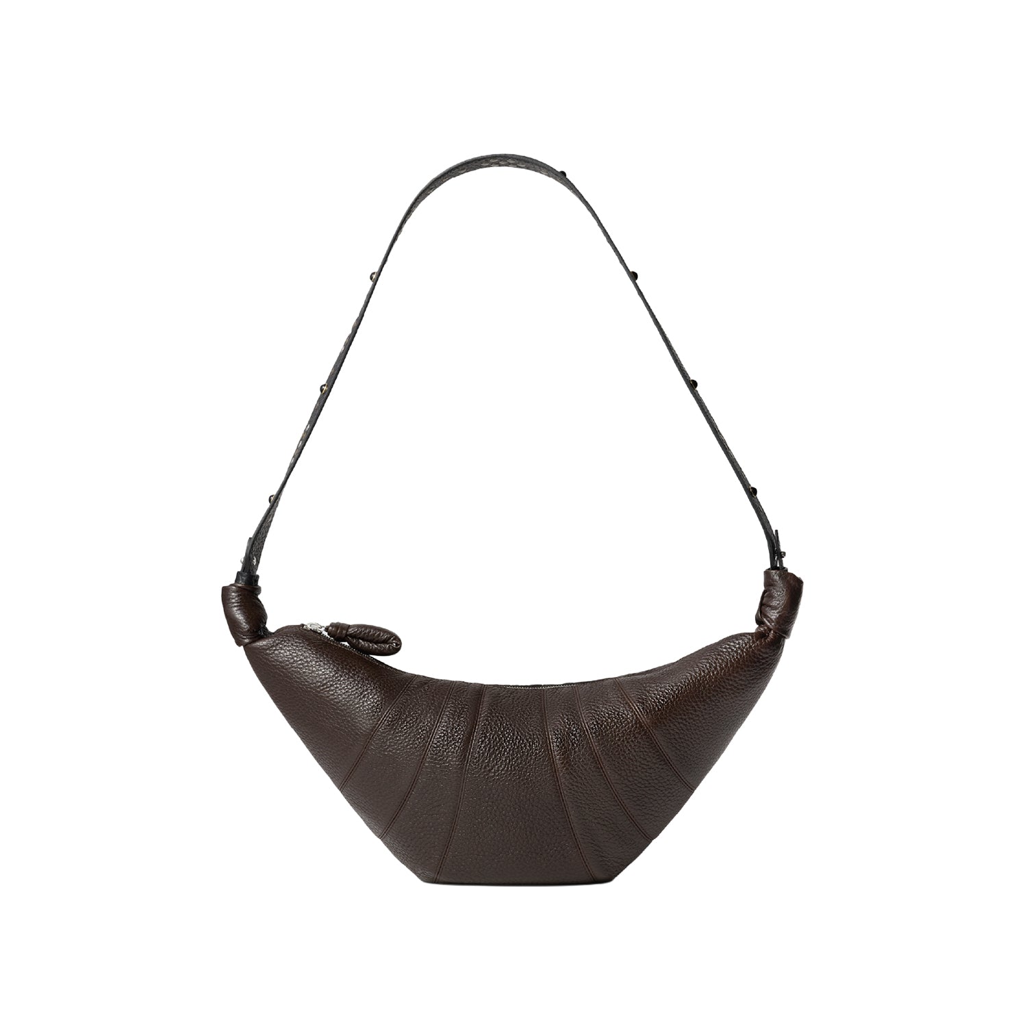 Lemaire - Western Studs Medium Croissant Grained Cow Leather