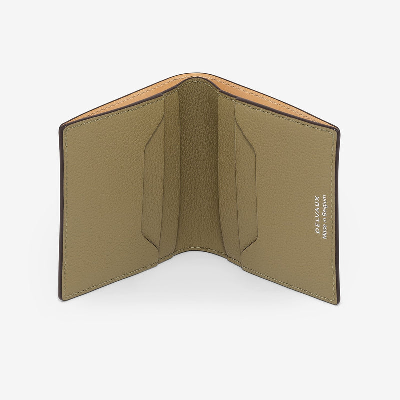 Livre Wallet Mini Sellier Calf Argile