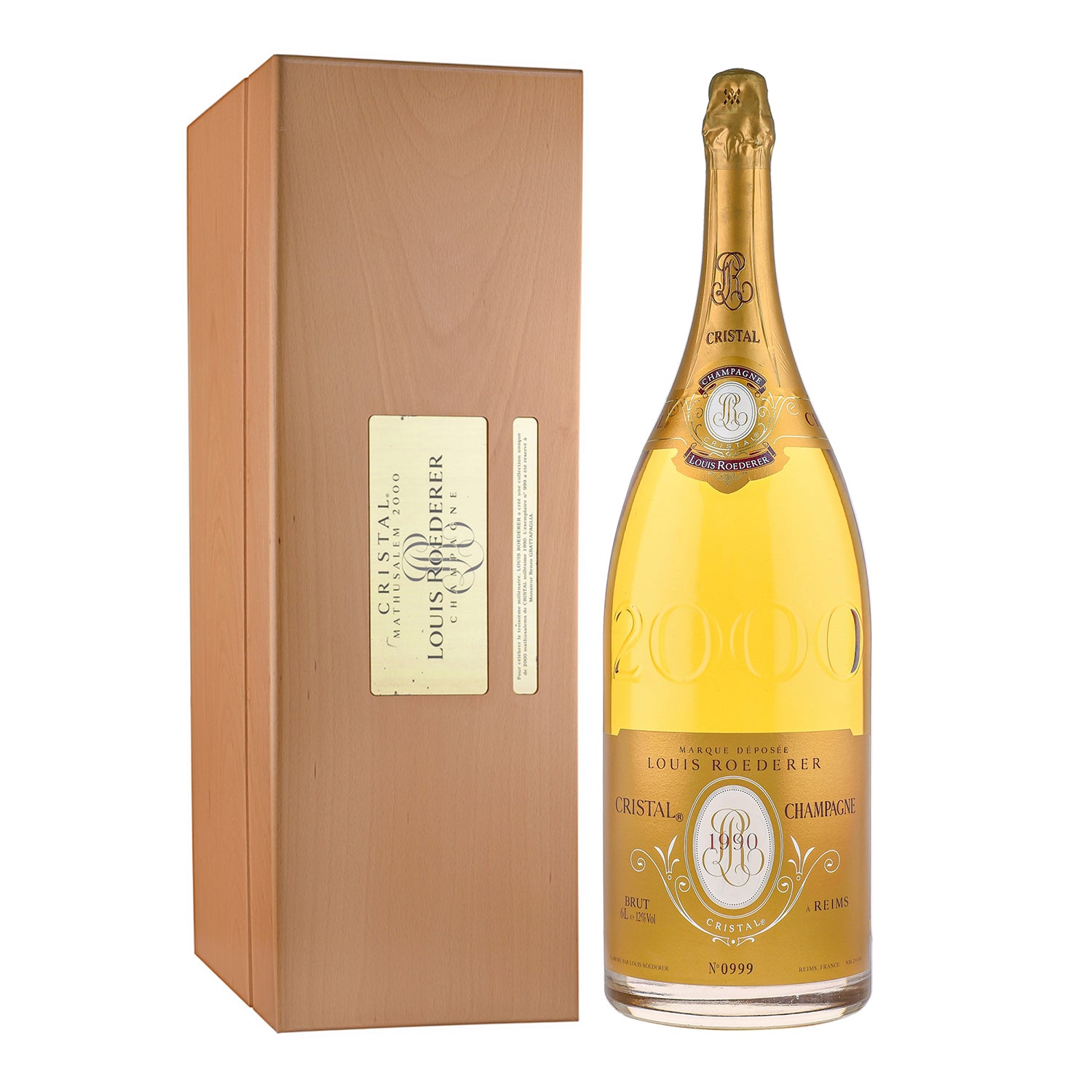 Louis Roederer Cristal Brut 1990 w/box 6000ml