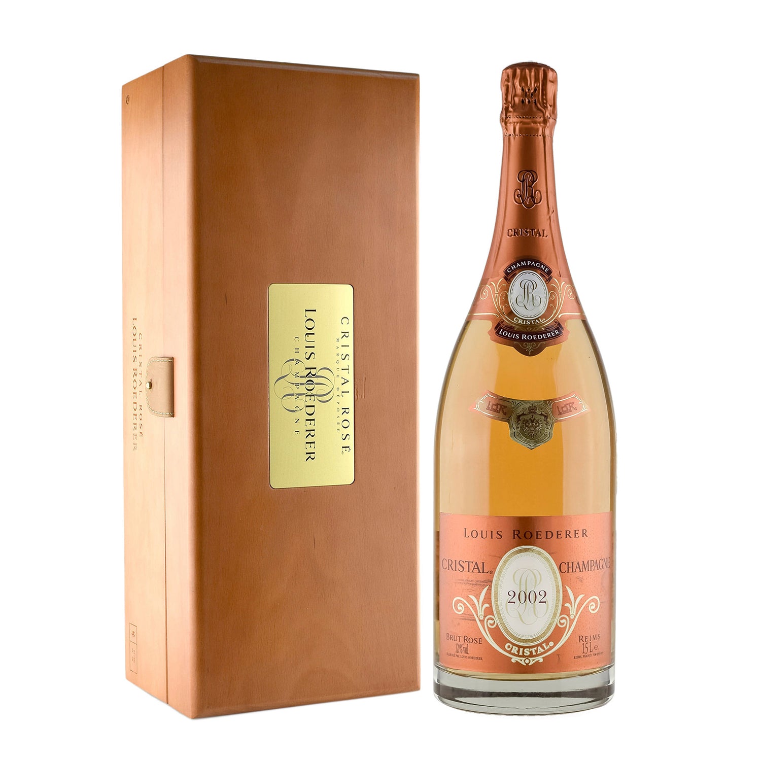 Louis Roederer Cristal Rose 2002 w/box 1500ml