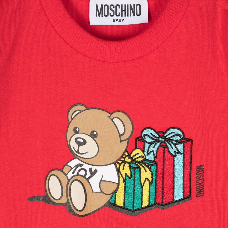 MOSCHINO KIDS HOLIDAY SWEATSHIRT