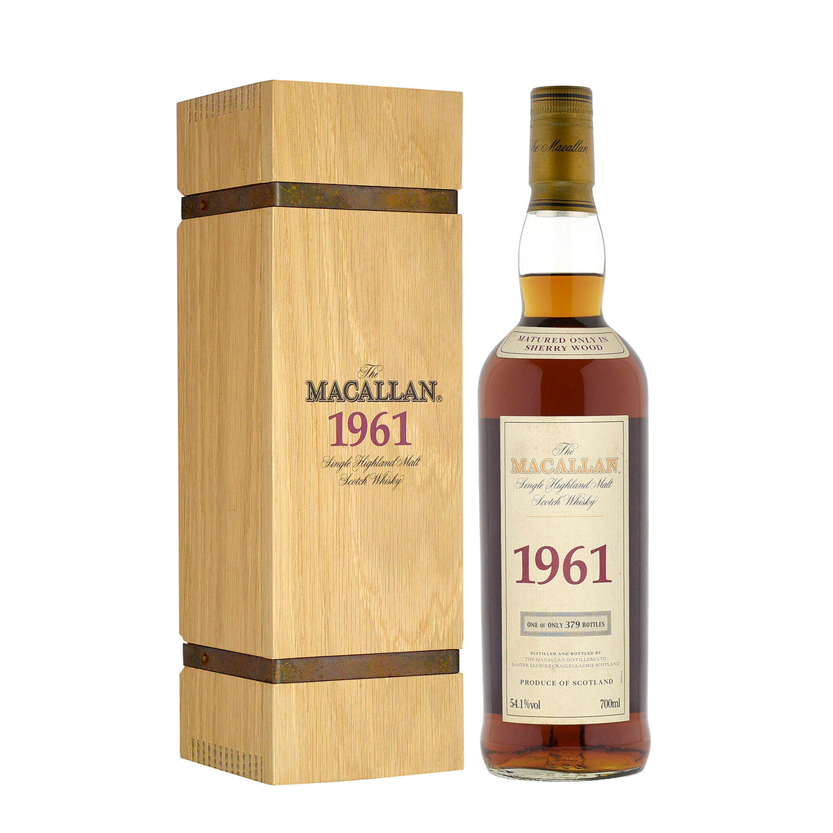 Macallan 1961 40 Year Old Fine & Rare Single Malt 700ml w/box