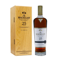 Macallan  25 Year Old Sherry Oak Annual Release 2022 Single Malt 700ml w/wooden box