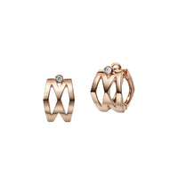 M Signature Earrings