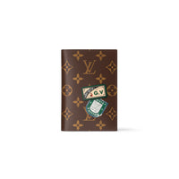 Passport Cover Mon Monogram