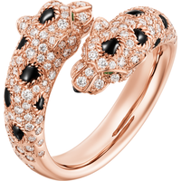 Panthère de Cartier Ring, Rose Gold, Diamonds