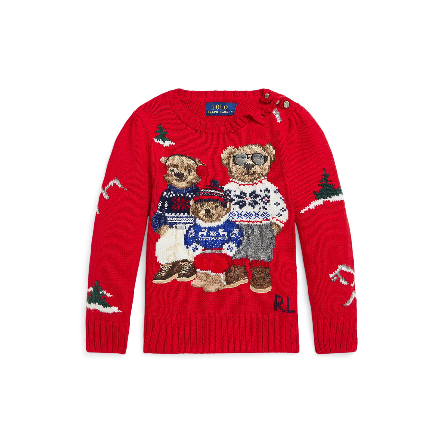 Polo Bear Family Sweater