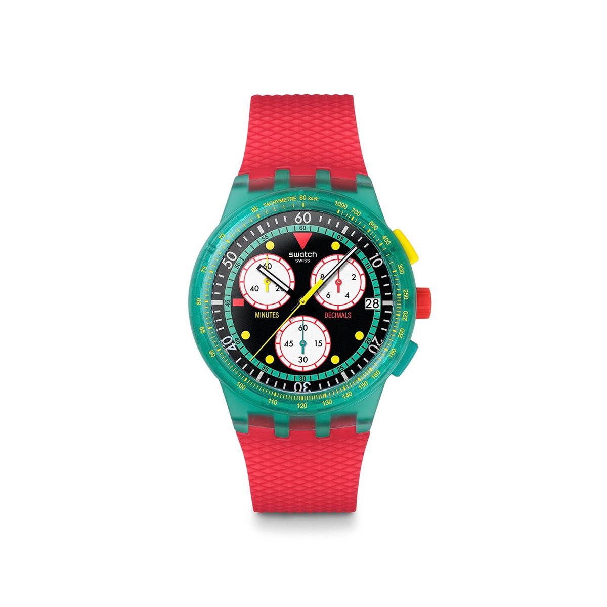 Swatch Neon Emerald Chrono