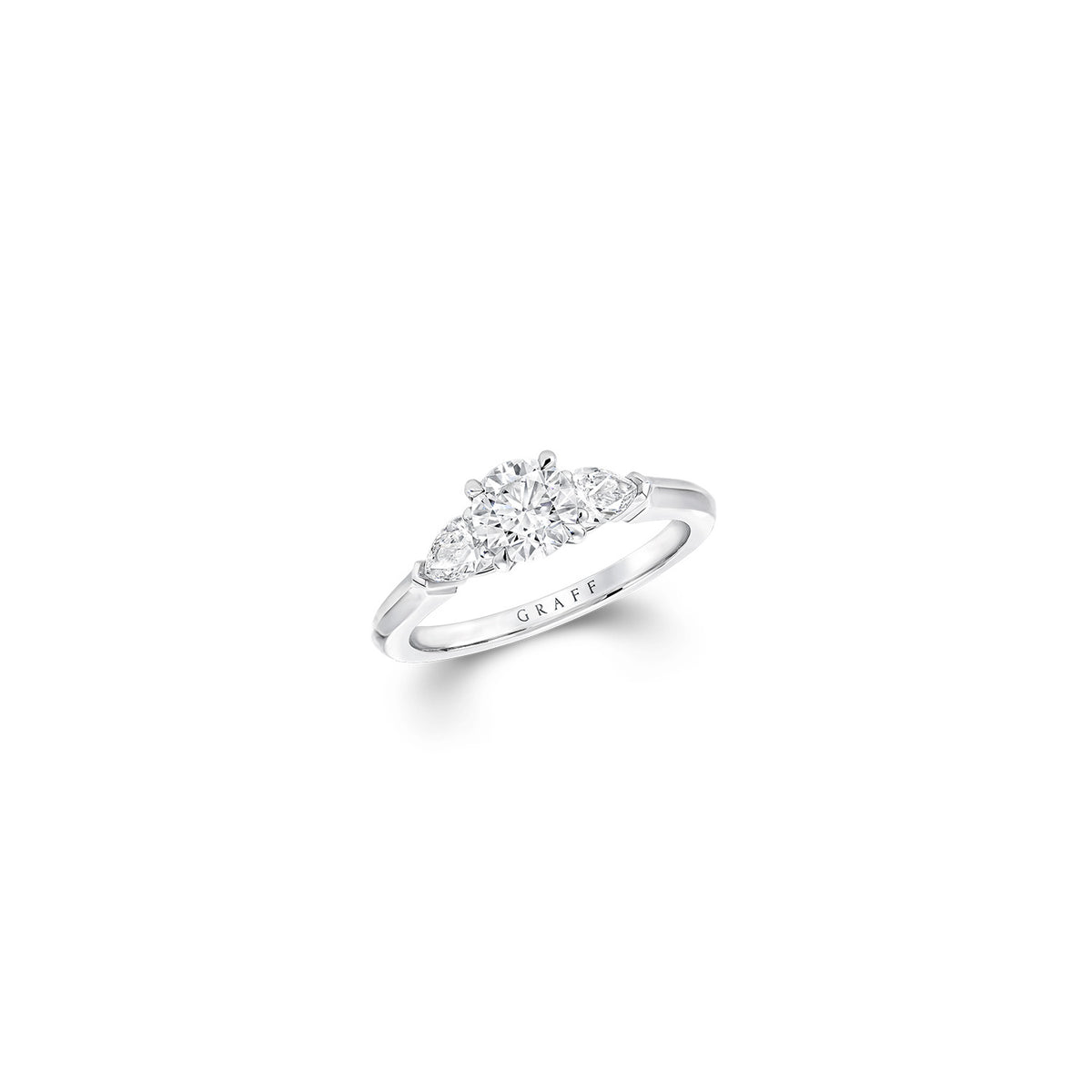 Promise Round Diamond Engagement Ring