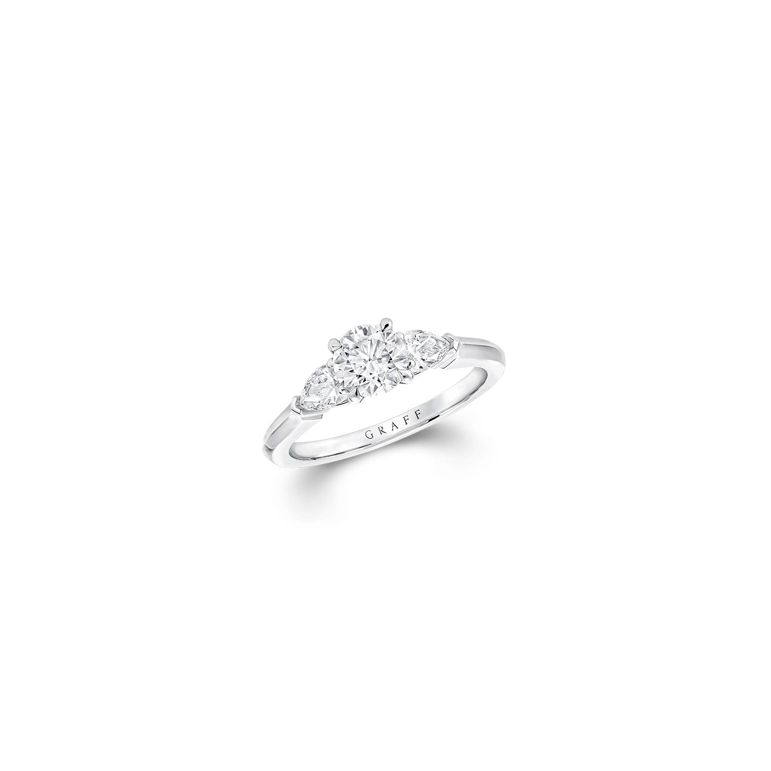Promise Round Diamond Engagement Ring
