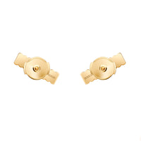 Stud Earrings Quatre Grosgrain YG