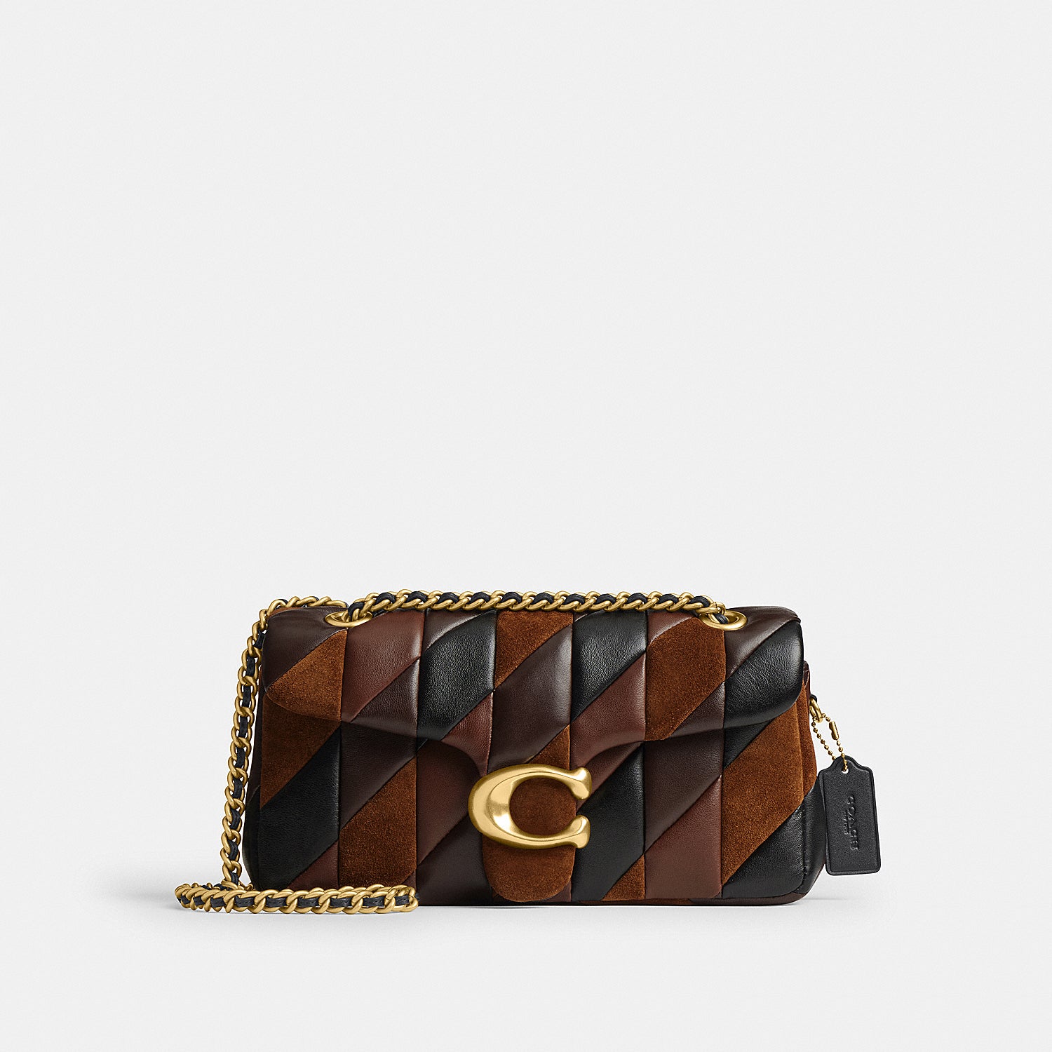 Quilted Patchwork Tabby Shoulder Bag 26