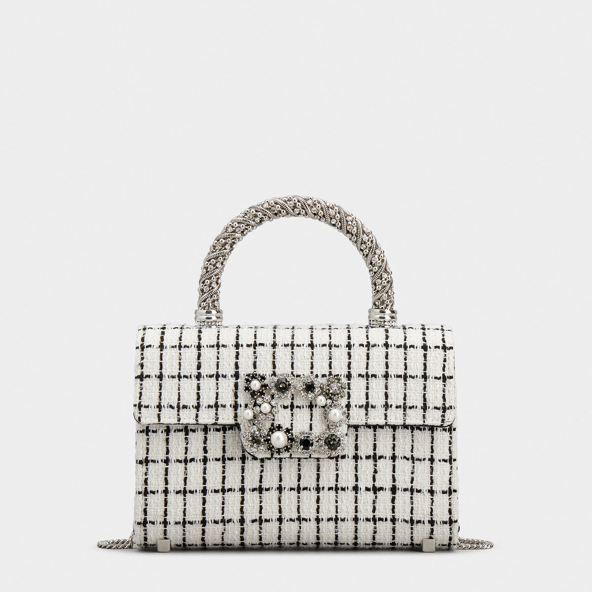 Jewel Efflorescence Mini Bag in tweed