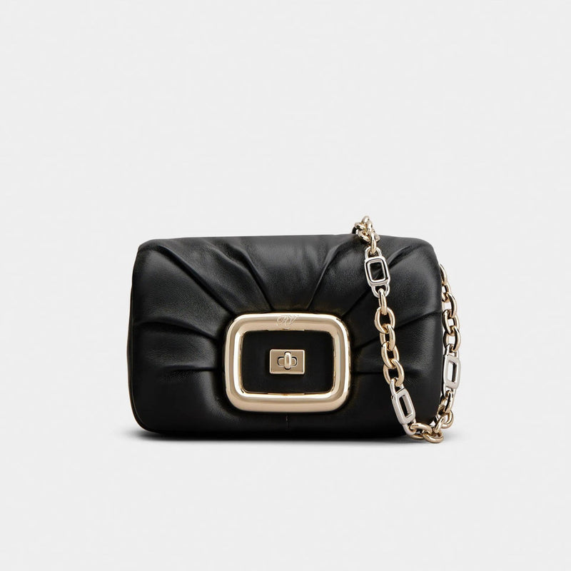 Viv' Choc Mini Bag in Nappa Leather