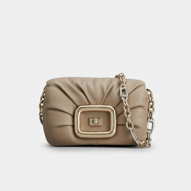 Viv' Choc Mini Bag in Nappa Leather