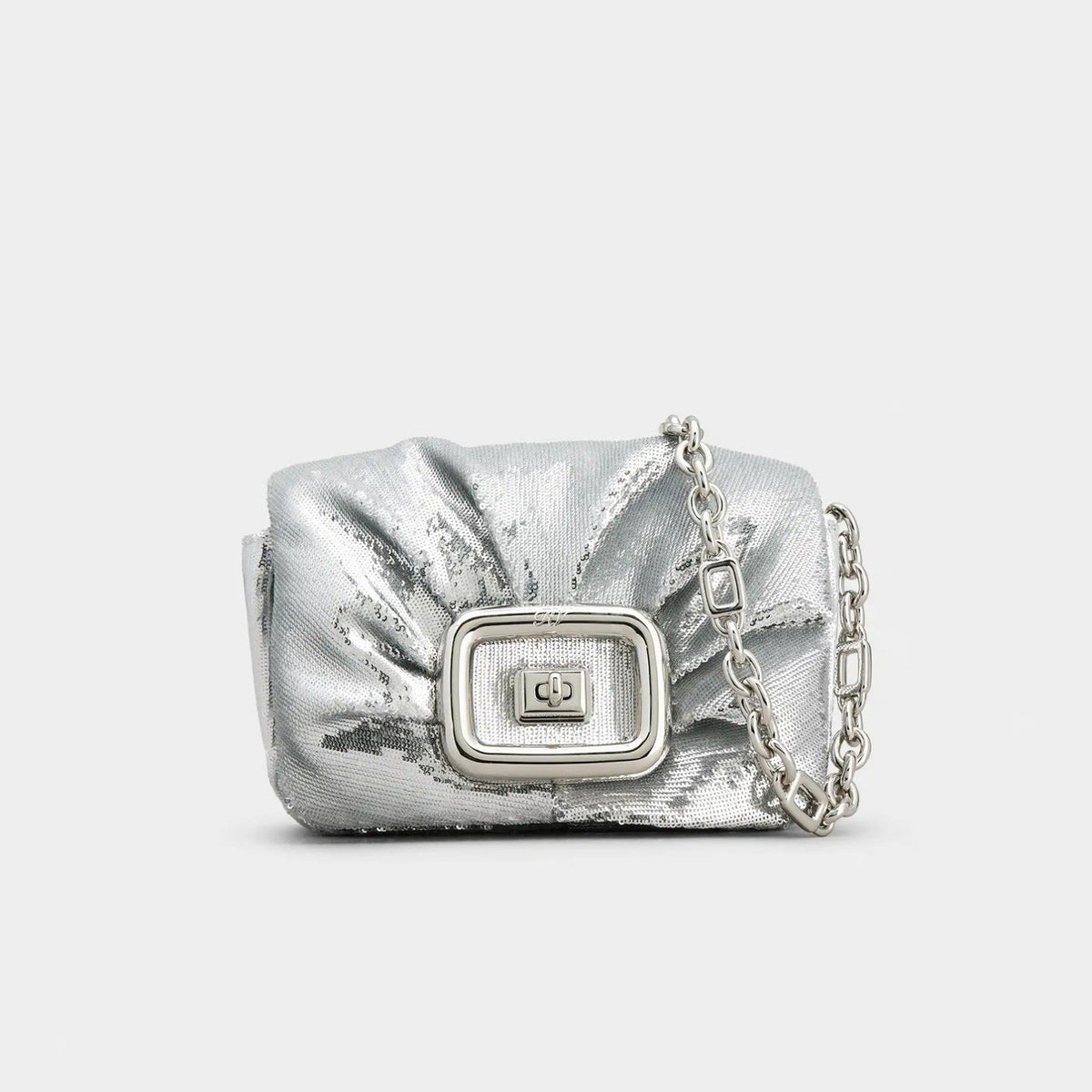 Viv' Choc Paillettes Mini Bag in Fabric