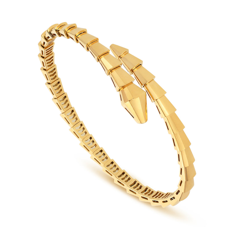 Serpenti Viper 18 kt yellow gold bracelet