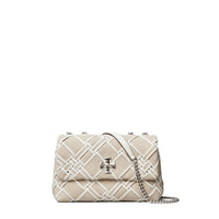 Kira Woven Canvas Small Convertible Shoulder Bag