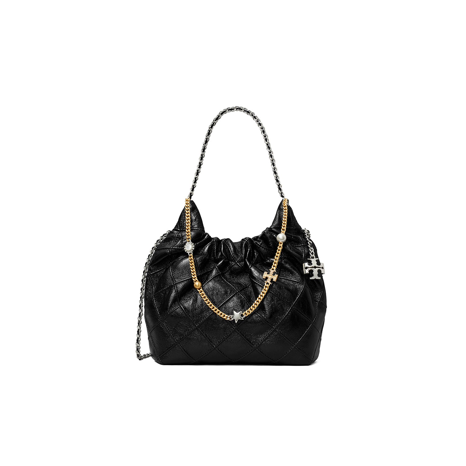 Fleming Distressed Mini Hobo Bag