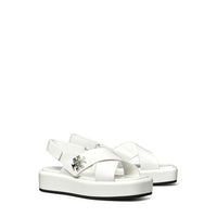 T Lock Platform Sandal