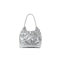 Fleming Metallic Mini Hobo Bag