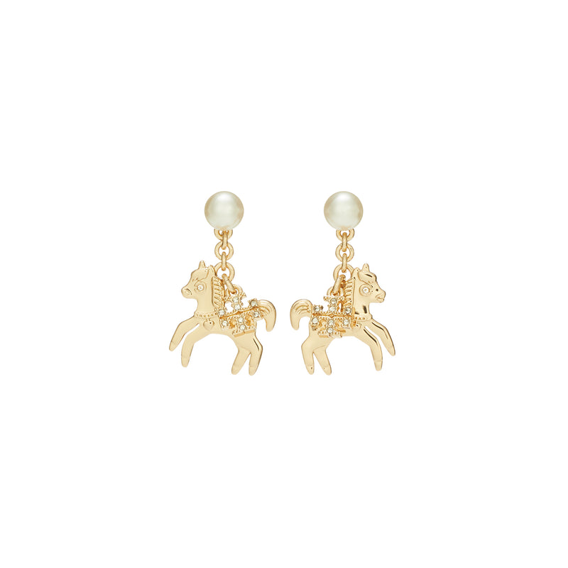 Horse Charm Earring