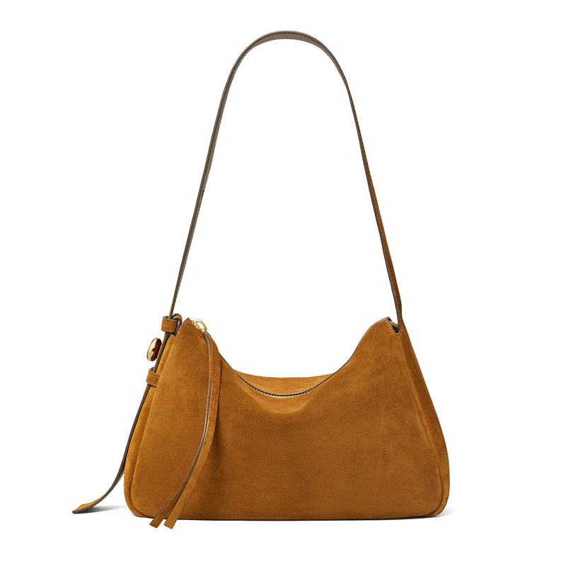 Romy Suede Shoulder Bag