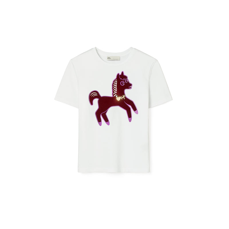 Pony Cotton Tee