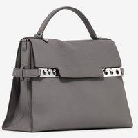 Tempête L Derby Calf Stone