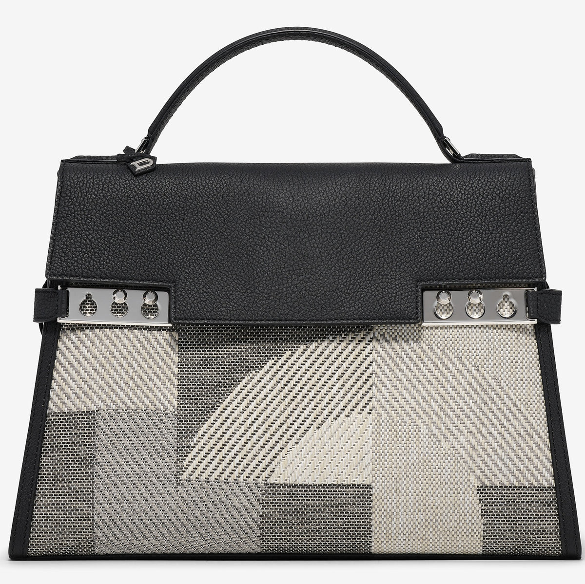 Tempête L Medley Jacquard Derby Calf Grey - Black