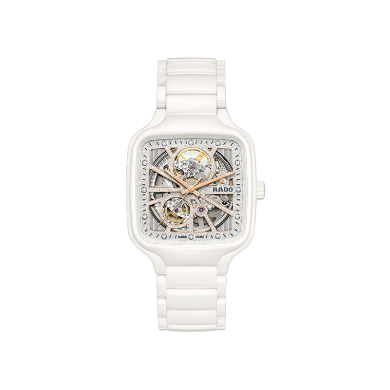 Rado True Square Open Heart Sparkling Automatic, 38mm