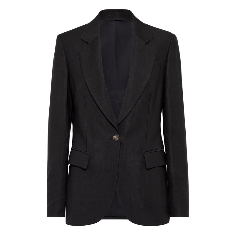 Twill Blazer with Monili