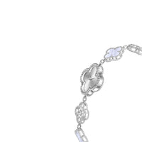 Sweet Alhambra Watch Guilloché White Gold