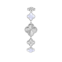 Sweet Alhambra Watch Guilloché White Gold