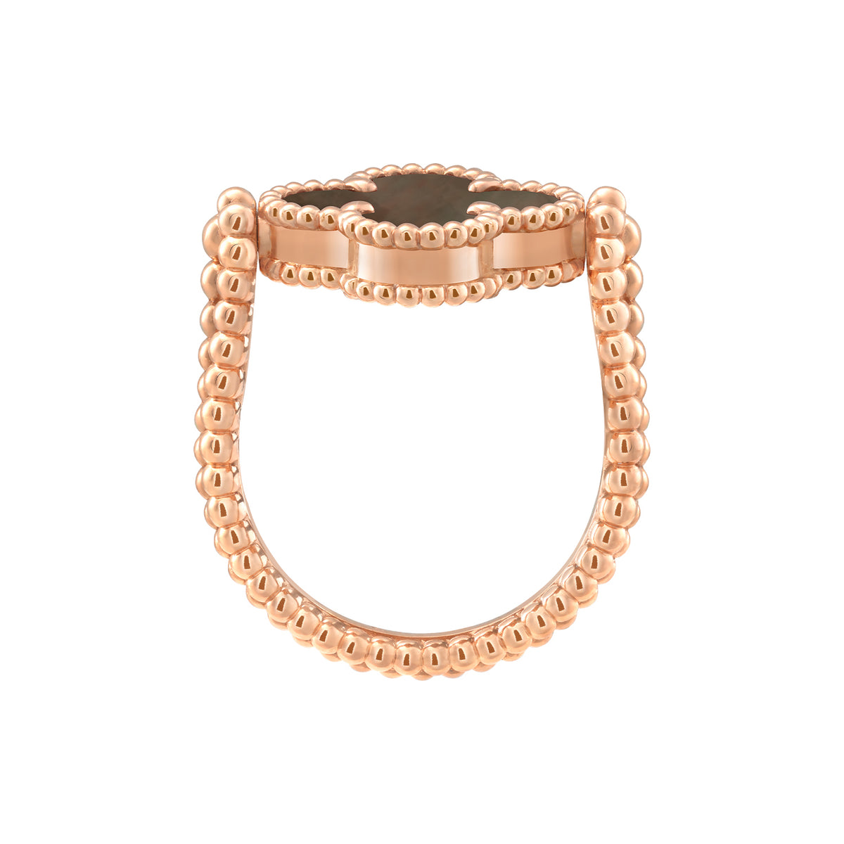 Vintage Alhambra Reversible Ring Rose Gold