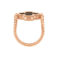 Vintage Alhambra Reversible Ring Rose Gold